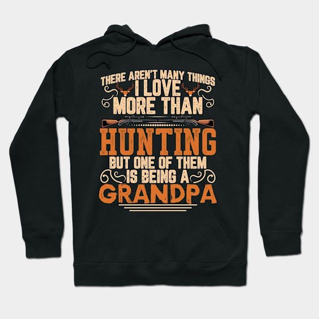 hunting grandpa Hoodie by UniqueWorld